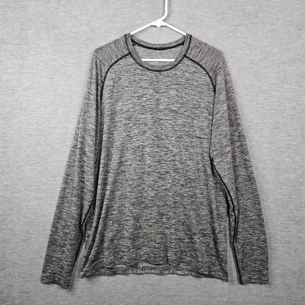 Lululemon Men's Long Sleeve Metal Vent Tech T-shirt Size XL